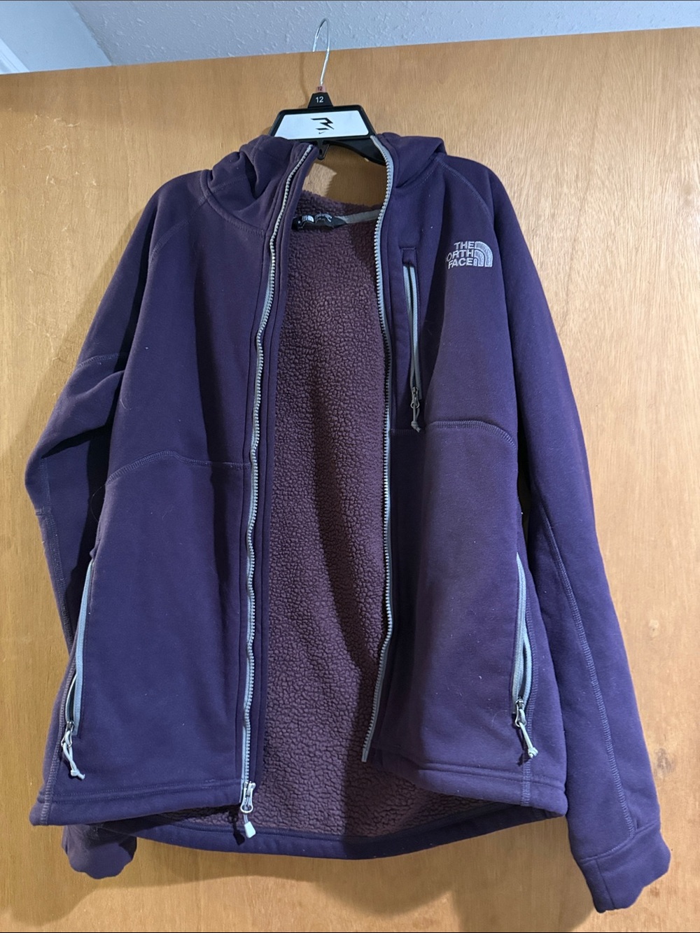 The North Face Men's Deep Purple Hooded Fleece Jacket